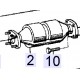 Catalyseur SAAB 900